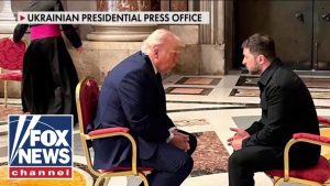 Trump and Zelenskyy meet in Rome after White House clash