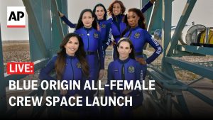 Blue Origin launches Katy Perry, Gayle King to space