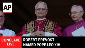 Robert Prevost of the US named Pope Leo XIV