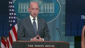 Press Secretary Karoline Leavitt and Stephen Miller Brief Members of the Media, May 01, 2025