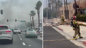 5 injured in explosion at Palm Springs health facility; suspect believed to be dead