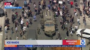 ICE agents raid several businesses in Los Angeles