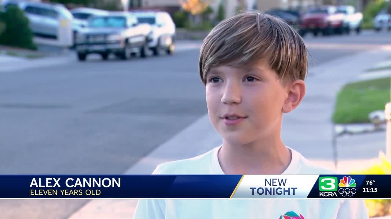 11-year-old Roseville boy expresses gratitude to group of kids who helped him after bike crash
