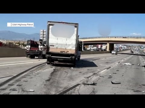 Trucker arrested after 2 girls found trapped in freezing trailer