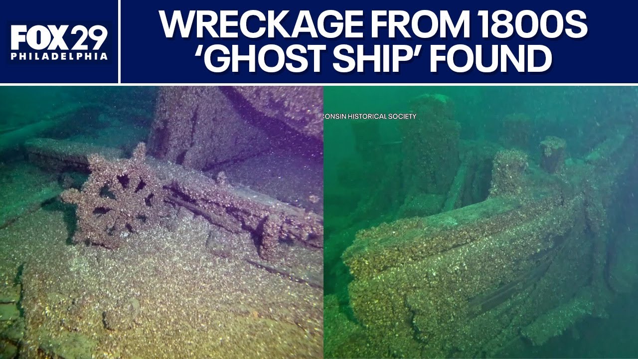 Wreckage from ‘ghost ship’ found after sinking over 100 years ago