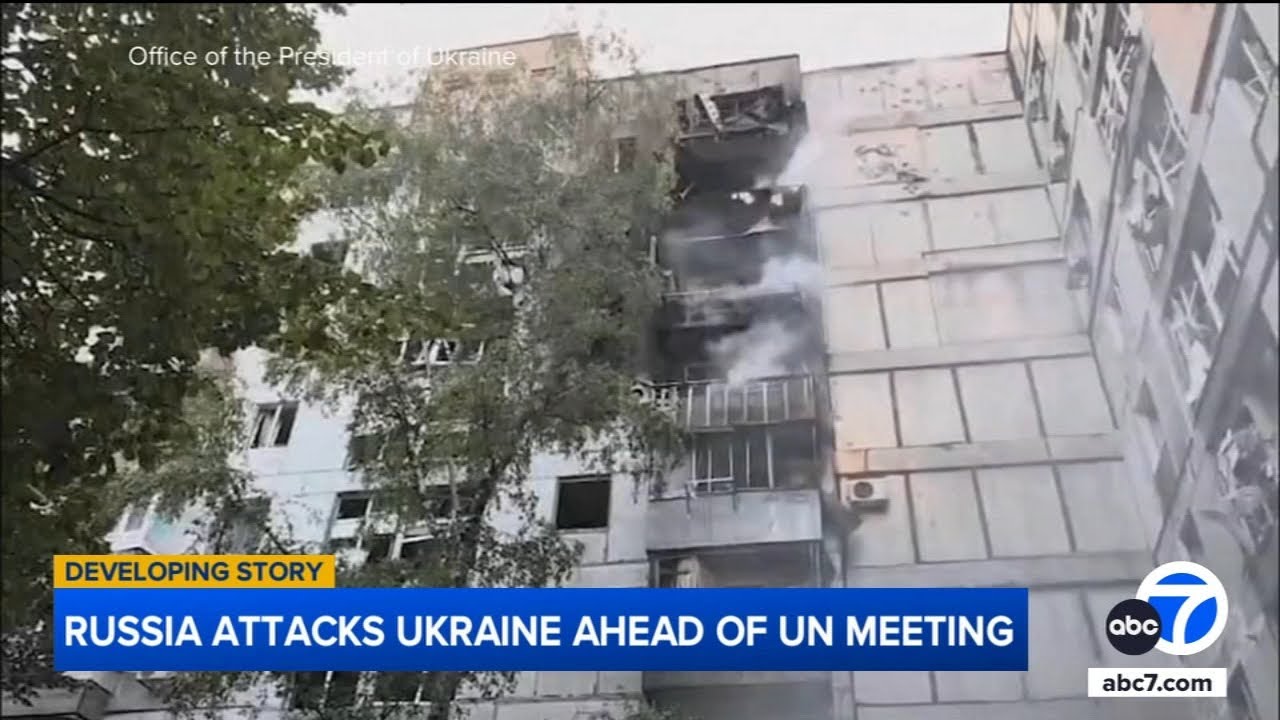Russia attacks Ukraine ahead of UN meeting