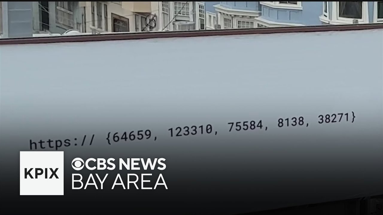 Have you seen the San Francisco billboard with a series of numbers? Here’s what it’s used for.