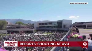 Reports: Charlie Kirk shot at Utah Valley University