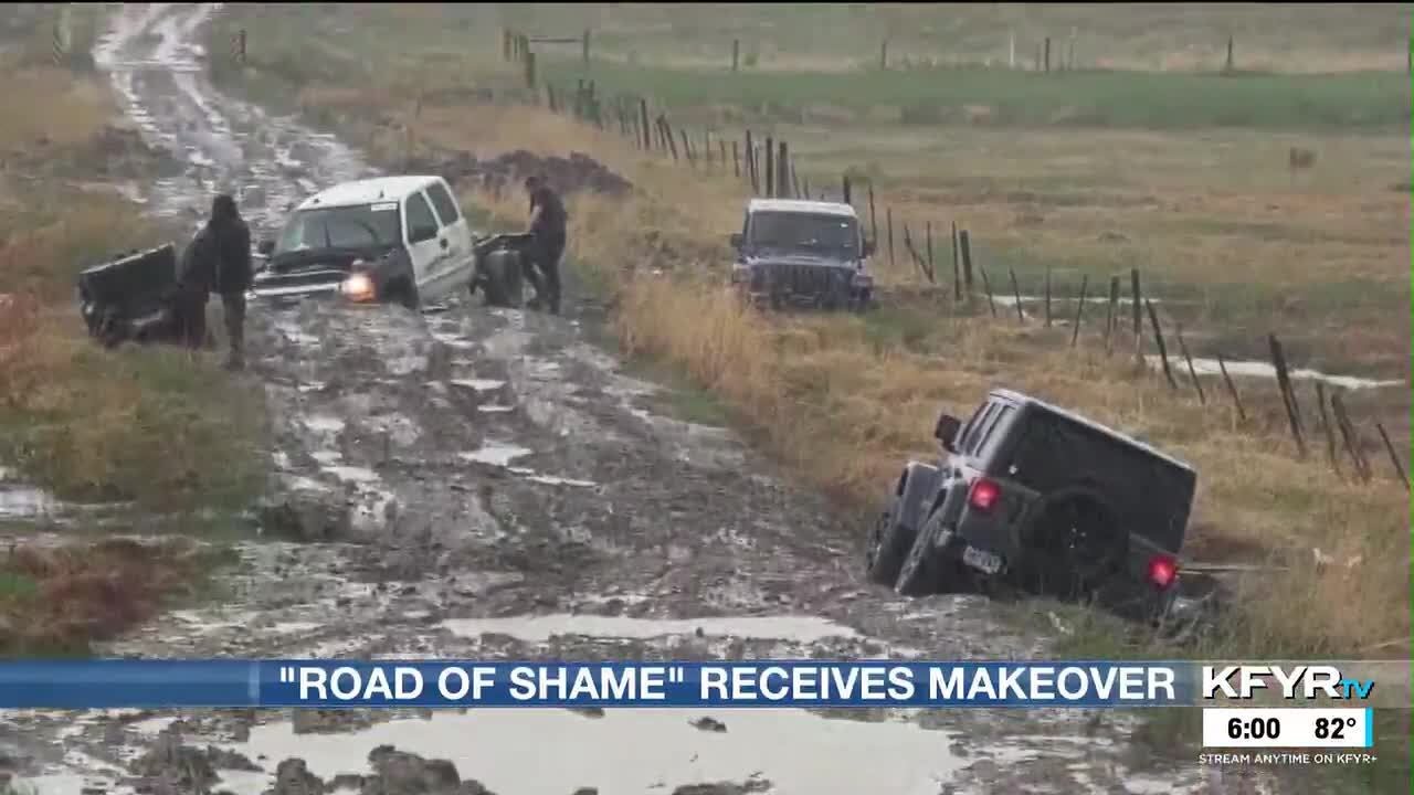 Pherrin Township fixes Williston’s infamous ‘Road of Shame’