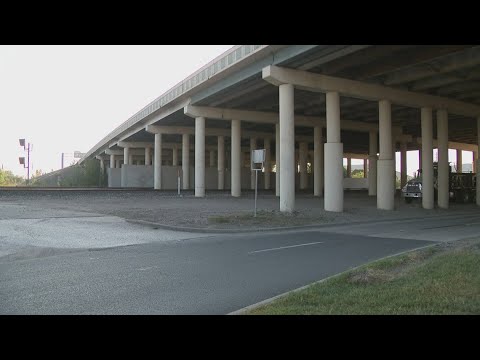 Man found hanging and on fire under Houston freeway, police say