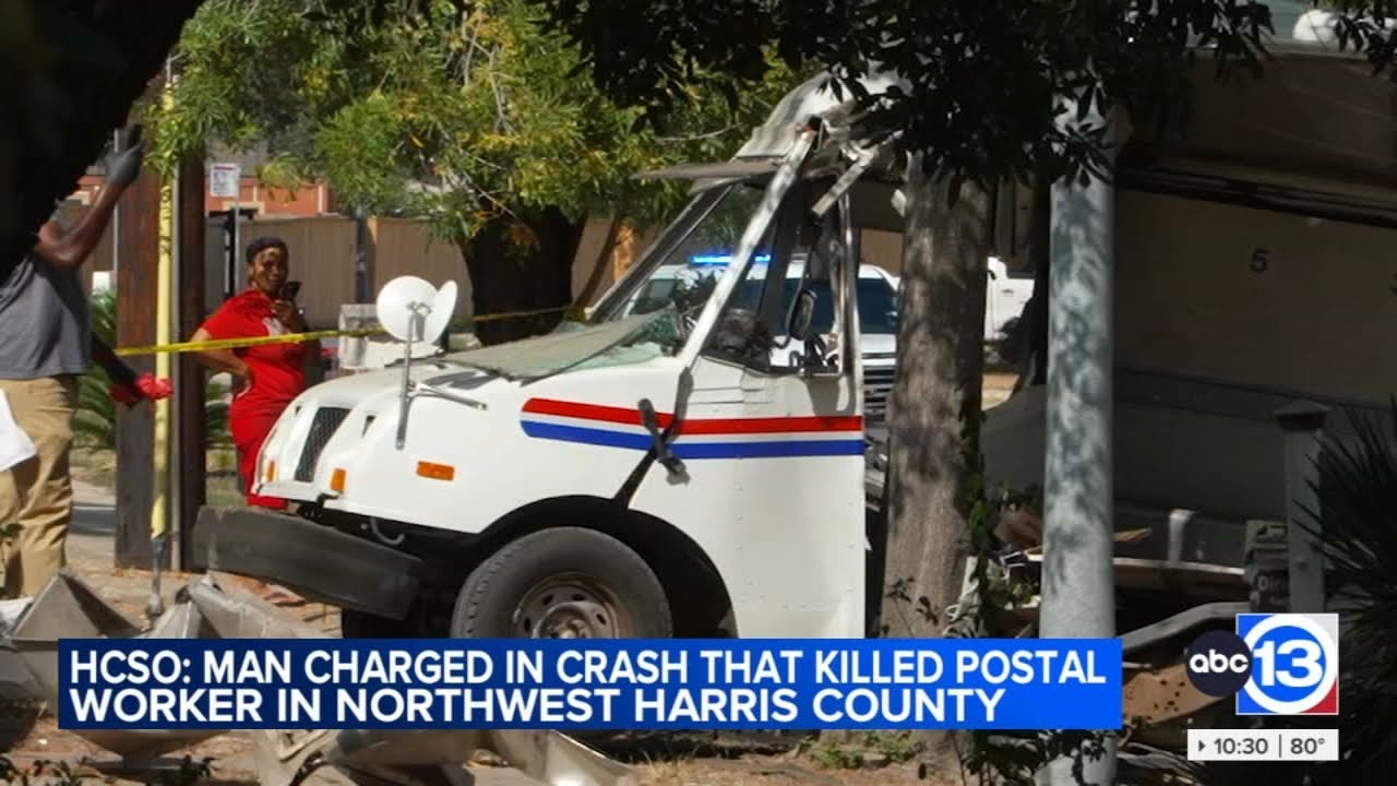 Man charged in crash that killed USPS worker in NW Harris County: HCSO