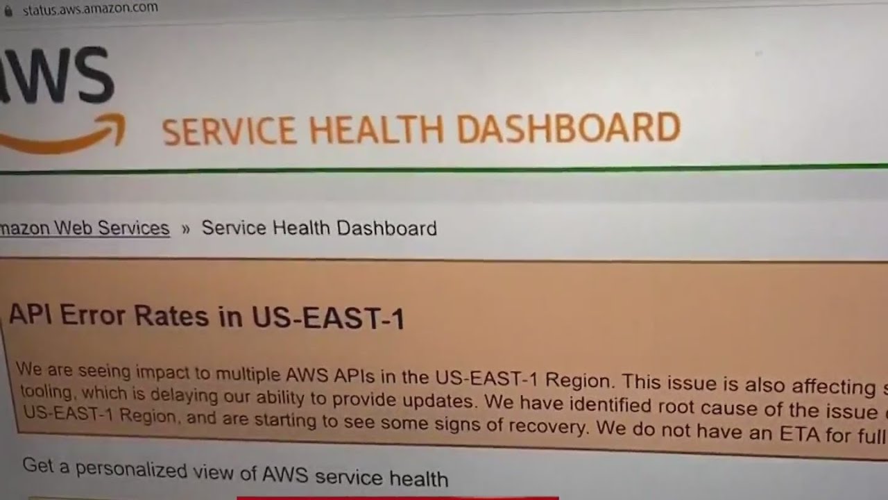How Amazon’s cloud outage downed much of the internet