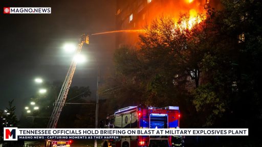 🇺🇸 Tennessee Officials Update on Blast at Military Explosives Plant in Bucksnort