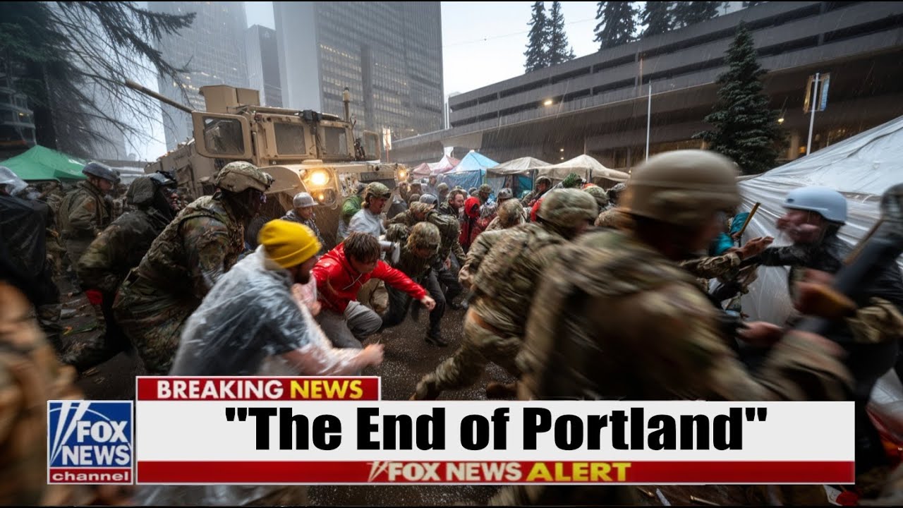 Portland HORDE ‘GETS VIOLENT’… Mayor BLAMES TRUMP as Residents ABANDON CITY