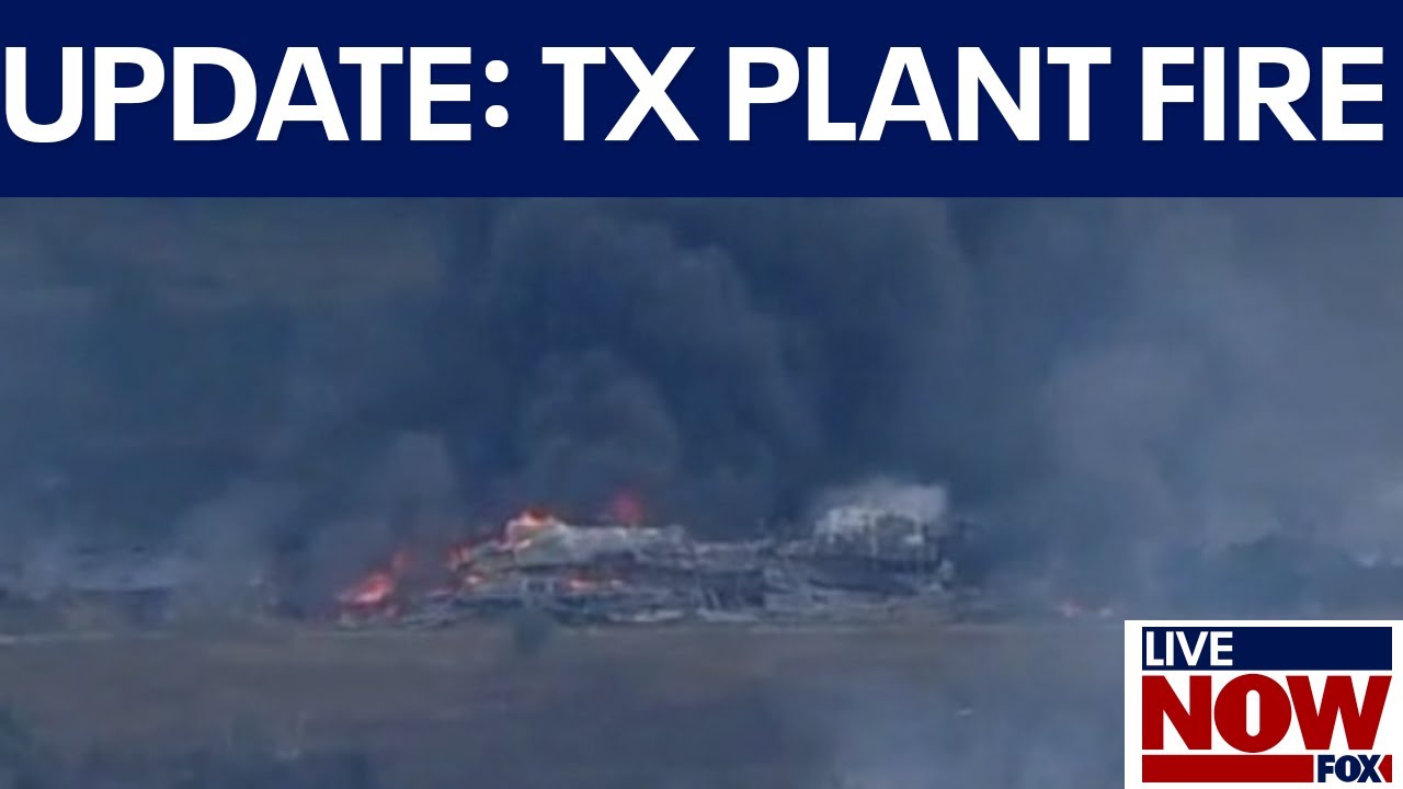 UPDATE: Fire continues to burn at TX power plant