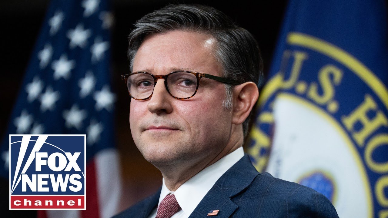 Speaker Johnson holds press briefing amid shutdown