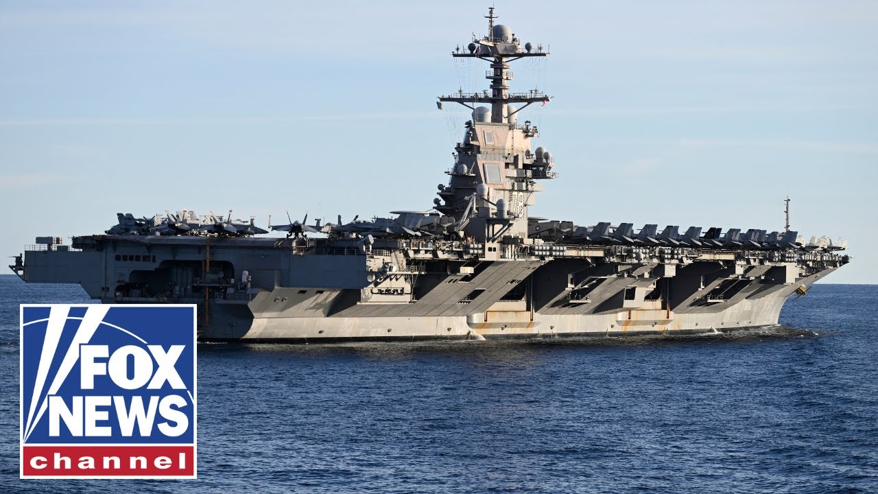 Navy deploys LARGEST aircraft carrier as Trump steps up cartel fight
