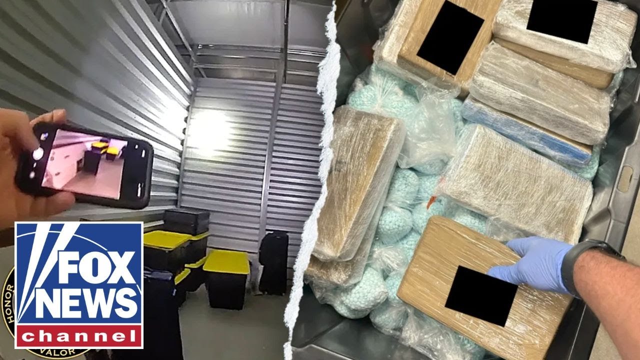 Record-breaking drug load discovered in auctioned storage unit