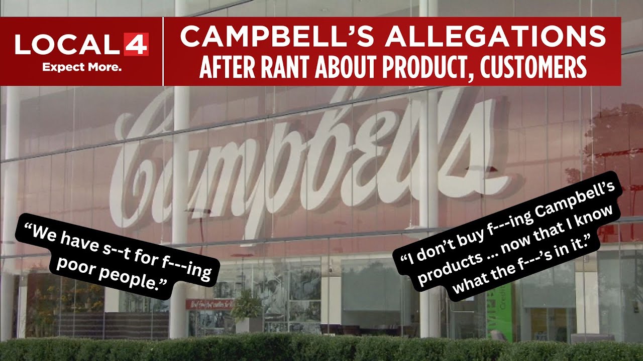 ‘S–t for f—ing poor people’: Campbell’s employee fired after complaining about VP’s rant