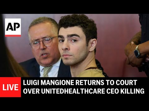 Luigi Mangione returns to court for hearing in UnitedHealthcare CEO killing
