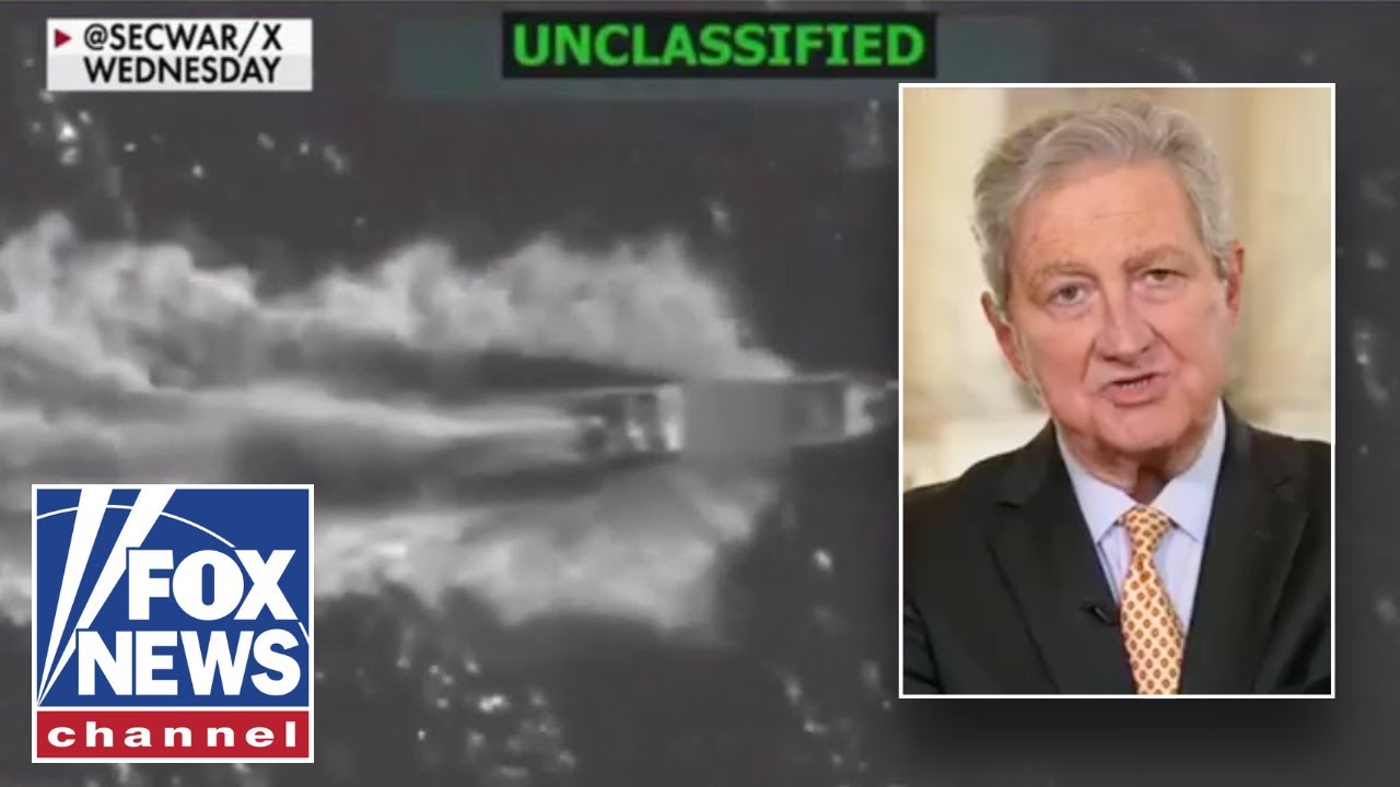 Sen. John Kennedy BLASTS ‘masterclass dumb’ critics as pressure mounts to release full strike video