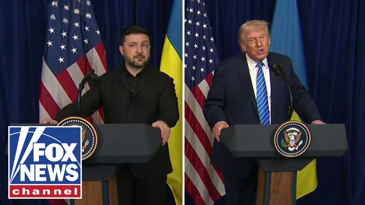 Trump, Zelenskyy discuss Russia-Ukraine peace plan after meeting