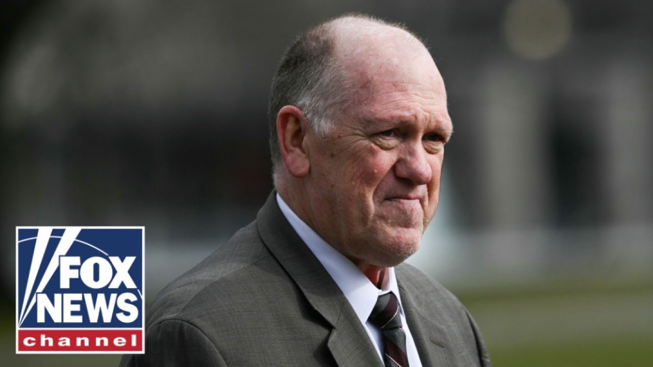 Tom Homan holds press briefing in Minneapolis