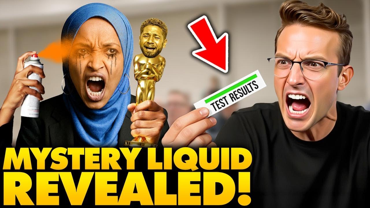 Mystery Liquid Sprayed on Ilhan Omar Finally Revealed: Oh No….Proof Of HOAX?!