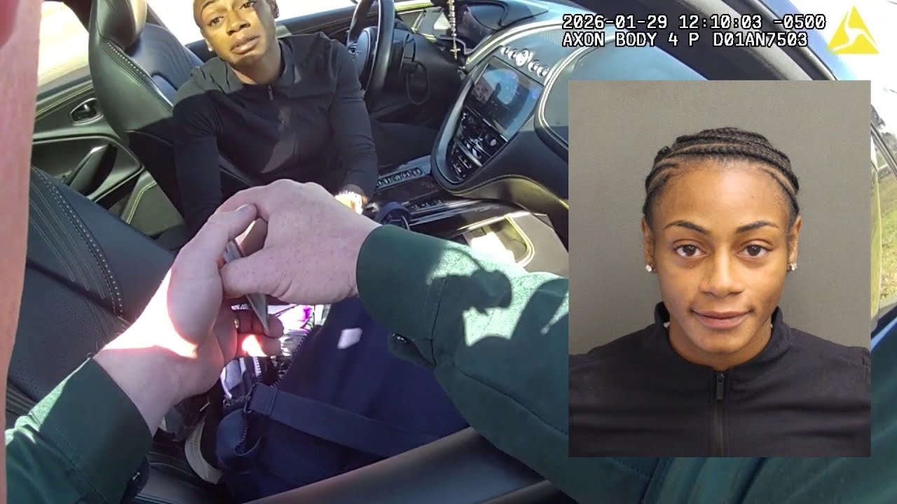 ‘You’re going to jail:’ Body cam video shows Sha’Carri Richardson traffic stop for ‘super speeding’