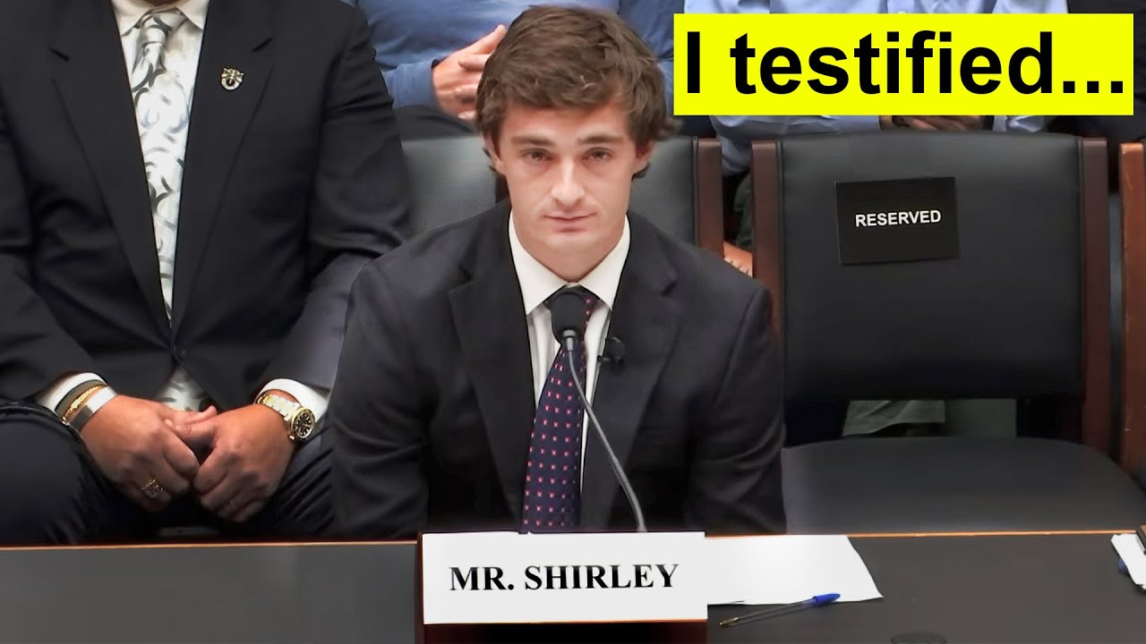 I Testified in Front of Congress About Fraud…