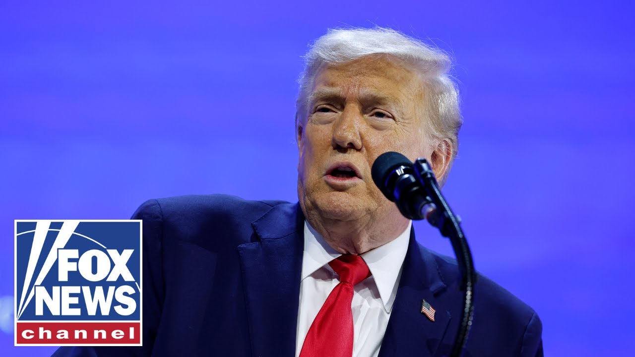 President Donald Trump participates in a Black History Month reception