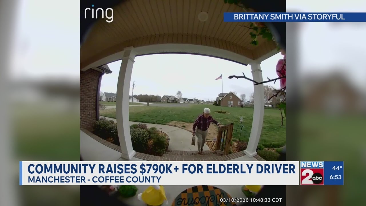 Community raises $790K+ for elderly delivery driver in Coffee County