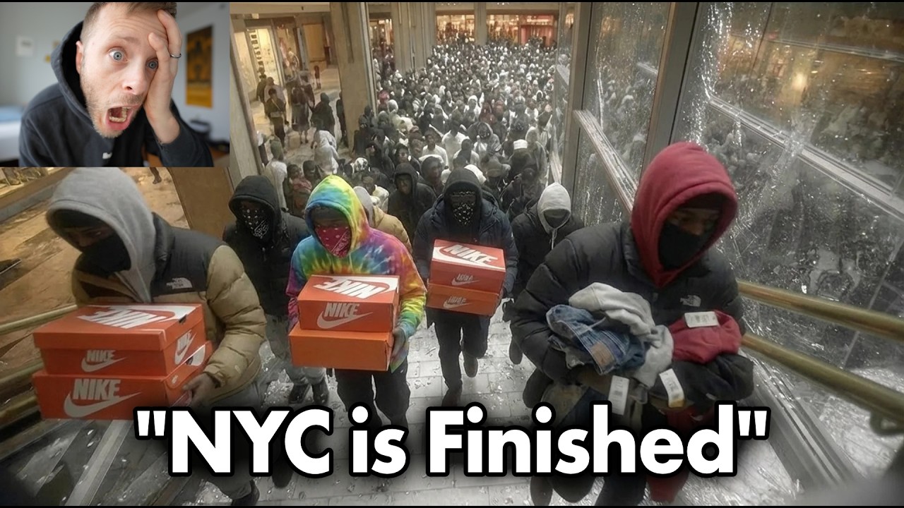 “OUT OF CONTROL”… Mobs Empty ENTIRE NYC MALL as Mamdani FIRES 5,000 POLICE