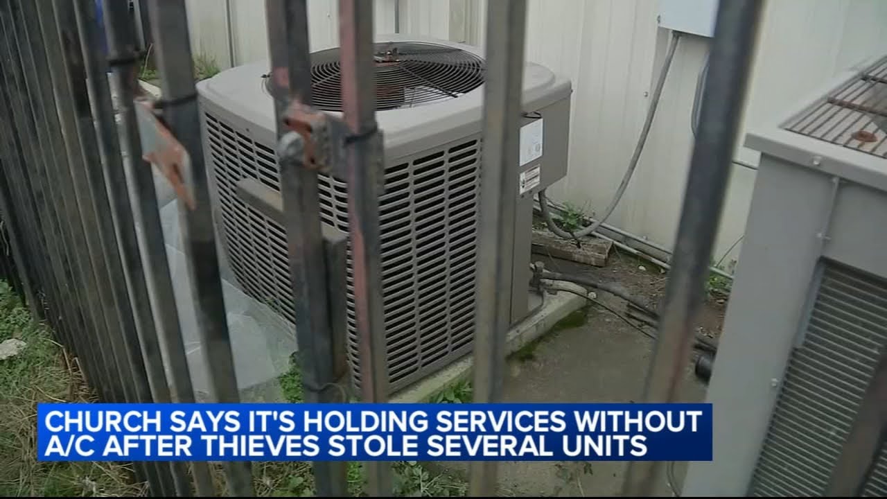 Thieves steal multiple AC units from Houston-area church