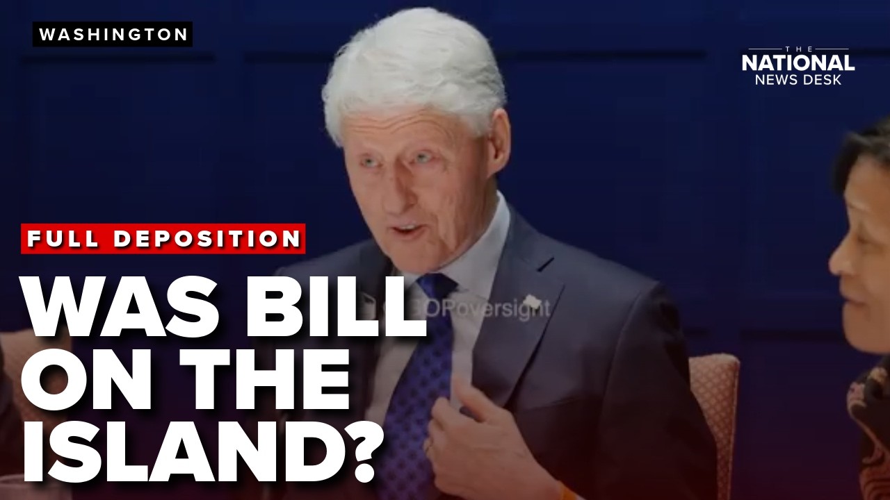 BILL CLINTON DEPOSITION: Former president grilled for 4+ hours over Epstein plane trips, emails