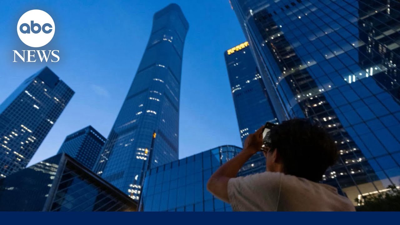 Plane slams into Beijing’s tallest building, sends debris raining down onto streets