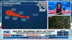 Category 1 Hurricane Karina Forms In The Pacific Ahead Of Forecast Major Intensification