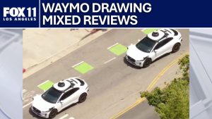 Waymo robotaxis frustrate Los Angeles residents by taking parking spaces, blocking traffic