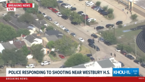 Houston police investigating shooting near Westbury High School