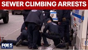 2 suspects arrested in NYC manhole climbing case