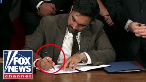 ‘TONE DEAF’: Mamdani hands ceremonial 9/11 pen to al Qaeda defense lawyer