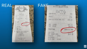 South Texas store says AI-generated receipt used to receive refund