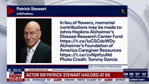 Sir Patrick Stewart dead at 86