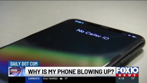 Why is my phone blowing up?