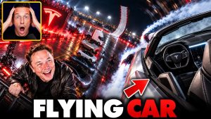 Elon Musk Just Unveiled The First Flying Car…This is INSANE. Historic. Watch
