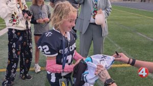 8-year-old girl banned from playing on catholic school football team