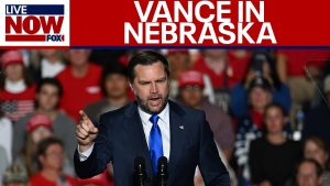 VP JD Vance rallies in Nebraska
