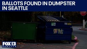Ballots found in dumpster at Golden Gardens